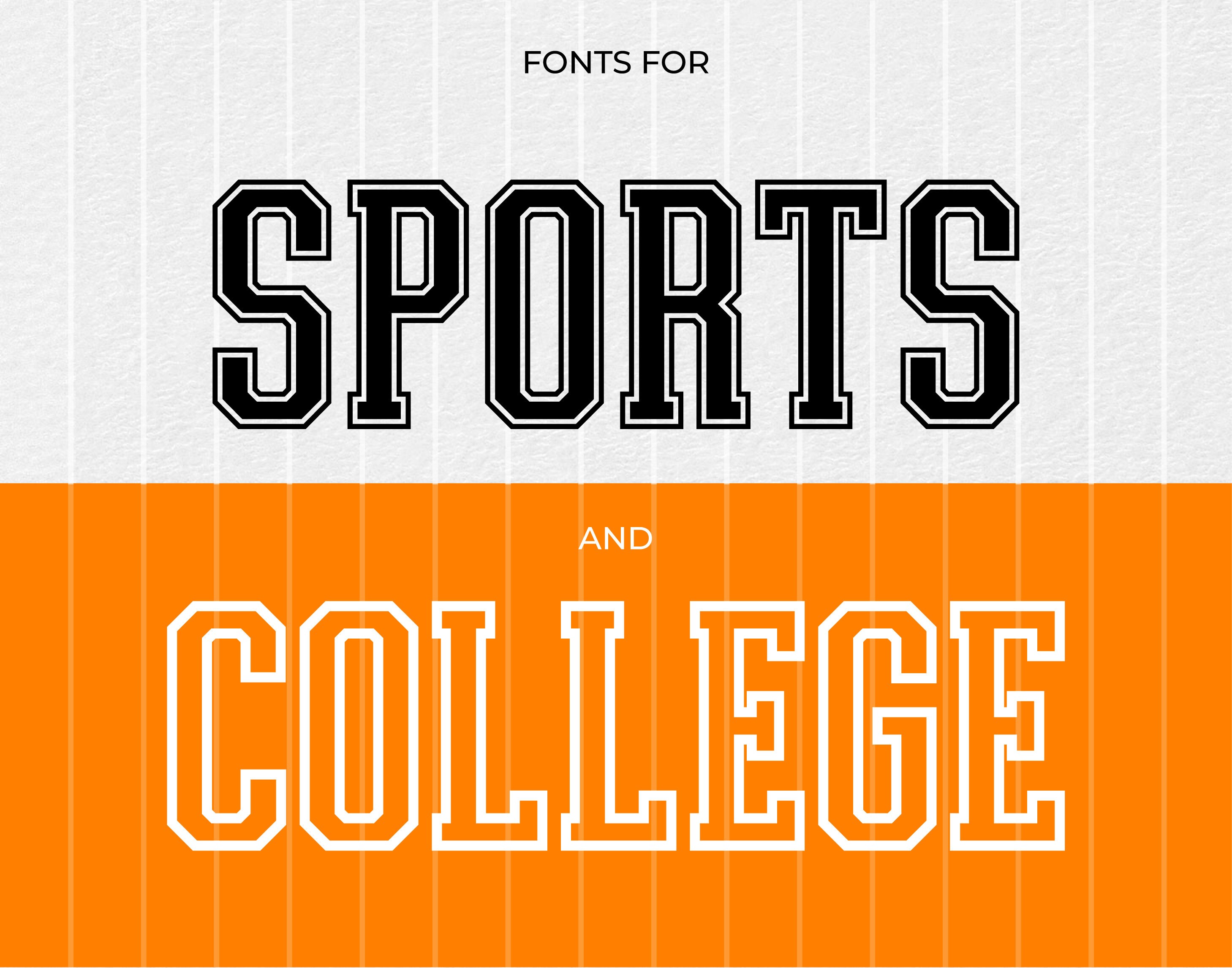 Varsity Fonts Condensed SVG Split Alphabet College Font Svg Etsy