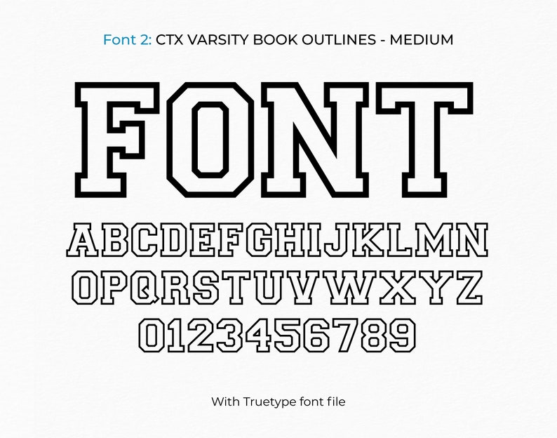 Varsity Font SVG PNG TTF, College Font Svg, Sport Font, School Font