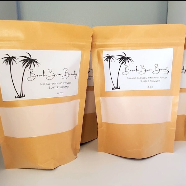 Spray Tan Finishing Powder