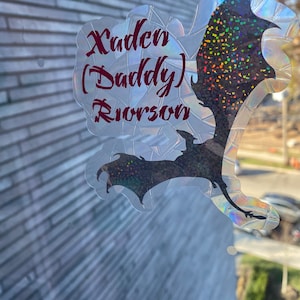 Xaden (Daddy) Riorson Sun Catcher