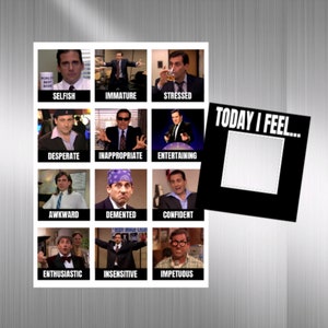 Download Michael Scott Struggles to Lead at Dunder Mifflin Wallpaper