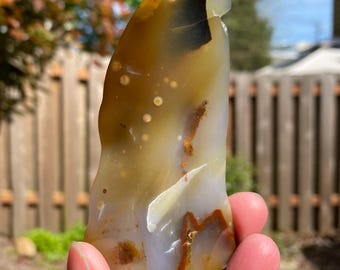 Polka Dot Agate, Fully Polished, Semi-precious Gemstone