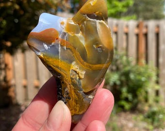 Polka Dot Agate, Fully Polished, Semi-precious Gemstone