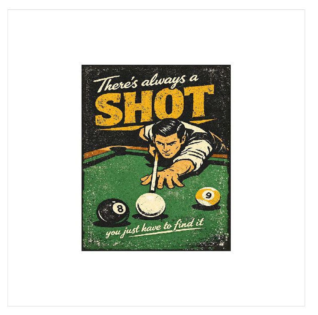 Pool Table Looking Sign Pool Table Vintage Look Sign Retro Metal Wall Decor MS82 - Etsy