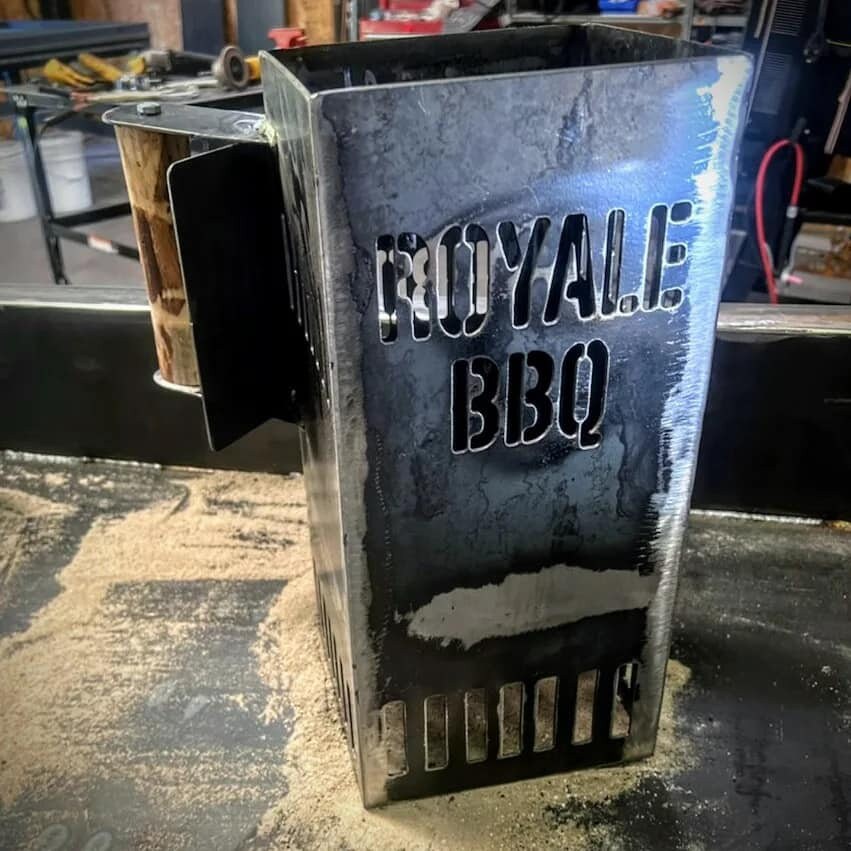 Charcoal Chimney — Royale BBQ Fabrication