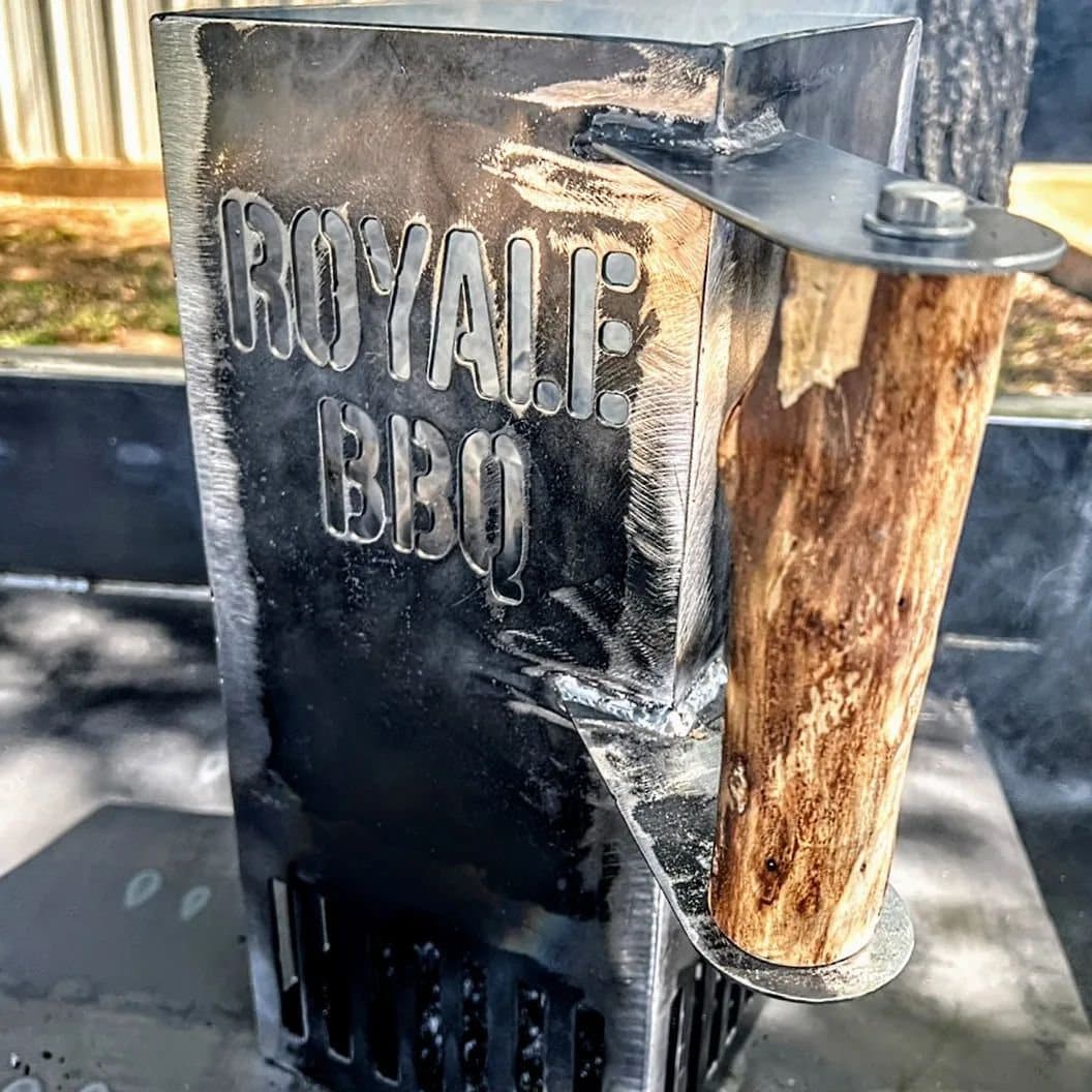 Charcoal Chimney — Royale BBQ Fabrication