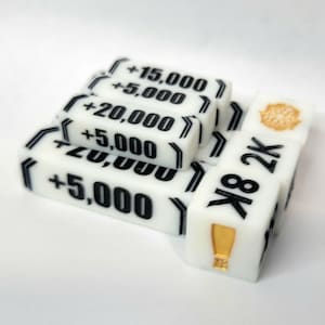 Contadores de dados blancos