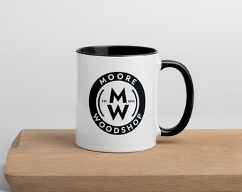 Moore Woodshop Logo Mug