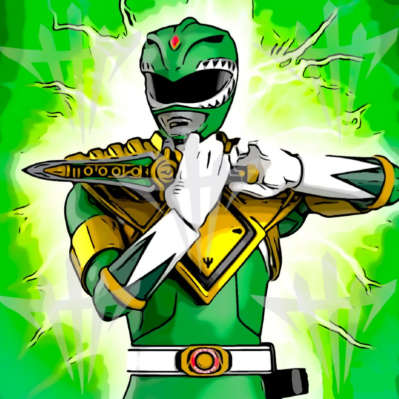 Power Ranger Game Room - Etsy