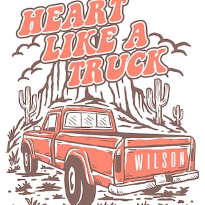 Grafica di Lainey Wilson Heart Like A Truck