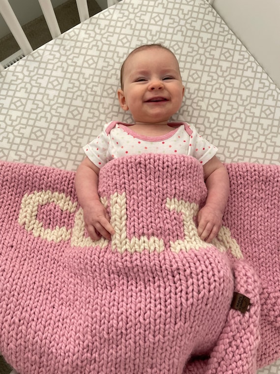 Crochet Baby Blankets Personalized Personalized Baby Blanket