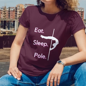 Eat. Sleep. Pole. Unisex T-shirt