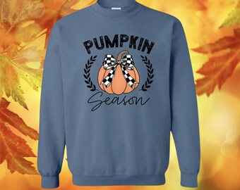 Pumpkin Season Pullover, Ideal Thanksgiving Present Thanksgiving Gift, Autumn Sweatshirt, Fall Gifts, Halloween Sweatshirts
