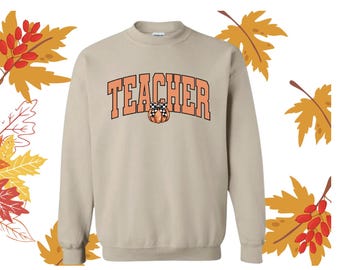 Fall Pumpkin Teacher Shirt, Fall Teacher Shirt, Teacher Shirt,  Kindergarten Shirt,  Teacher Fall Shirt