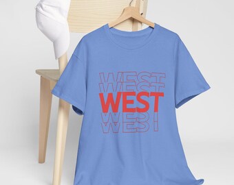 West School Shirt, Logo Shirt, Mascot Shirt, Spirit Shirt, Team Spirit