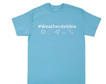 Weather T-Shirt (Name can be changed)