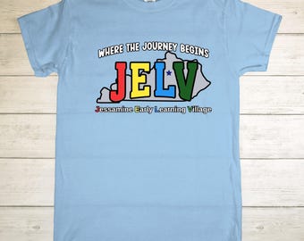 JELV, JELV Shirt, Custom Shirt, School Logo,