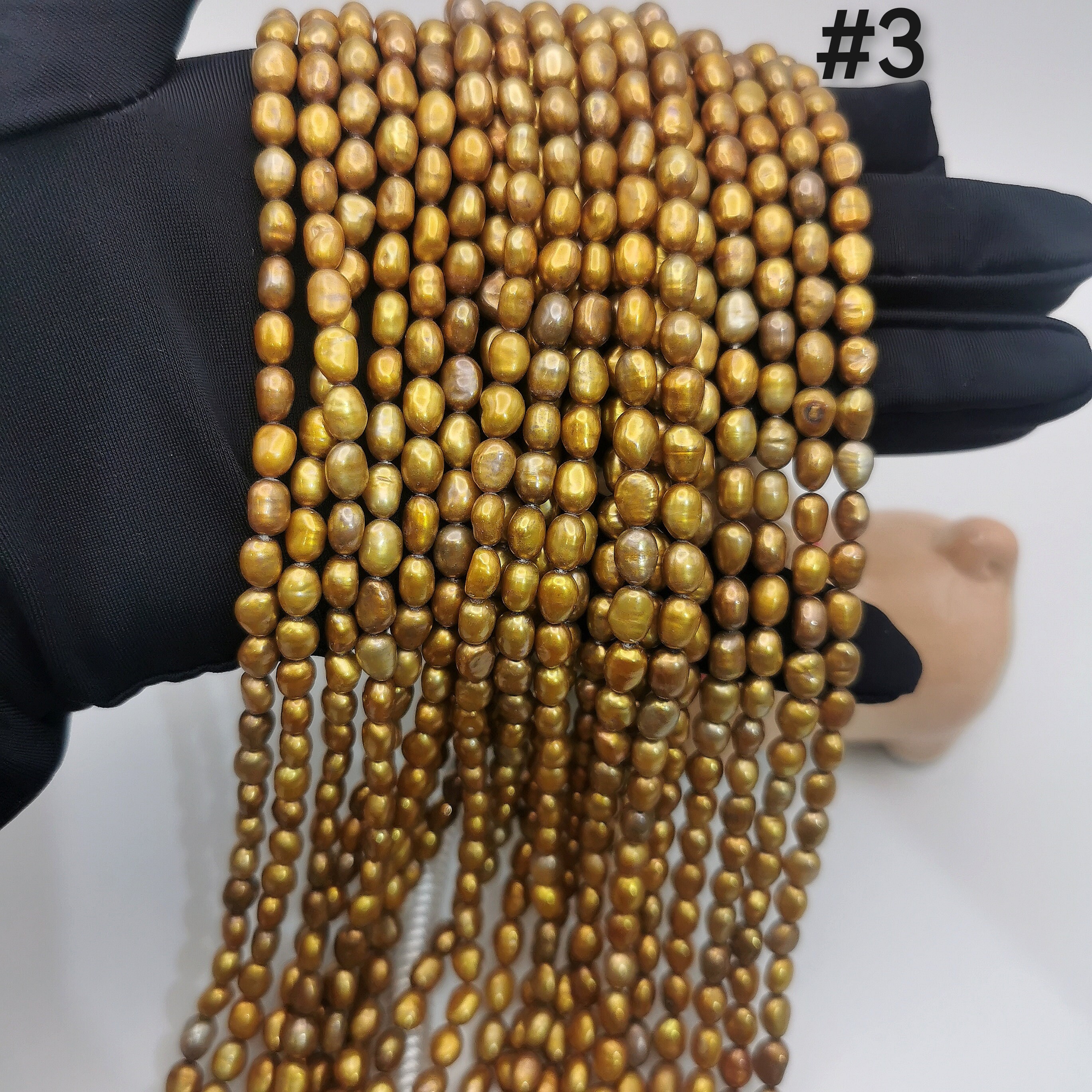 3-5mm Rice Pearls - Etsy