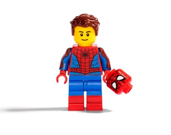 SPIDERMAN PS4 Game Custom Printed on Lego Figure Marvel Etsy