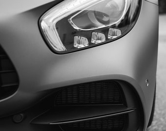 Mercedes AMG GT Front End Car Print