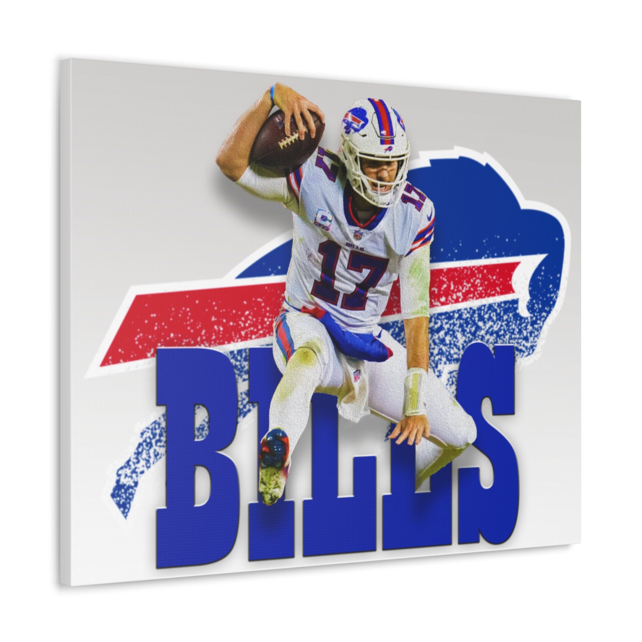Josh Allen Hurdle Canvas Print Buffalo Bills NFL Wall Art Christmas Gift  Bills Mafia Football Decor Birthday Gift Man Cave Decoration - Etsy