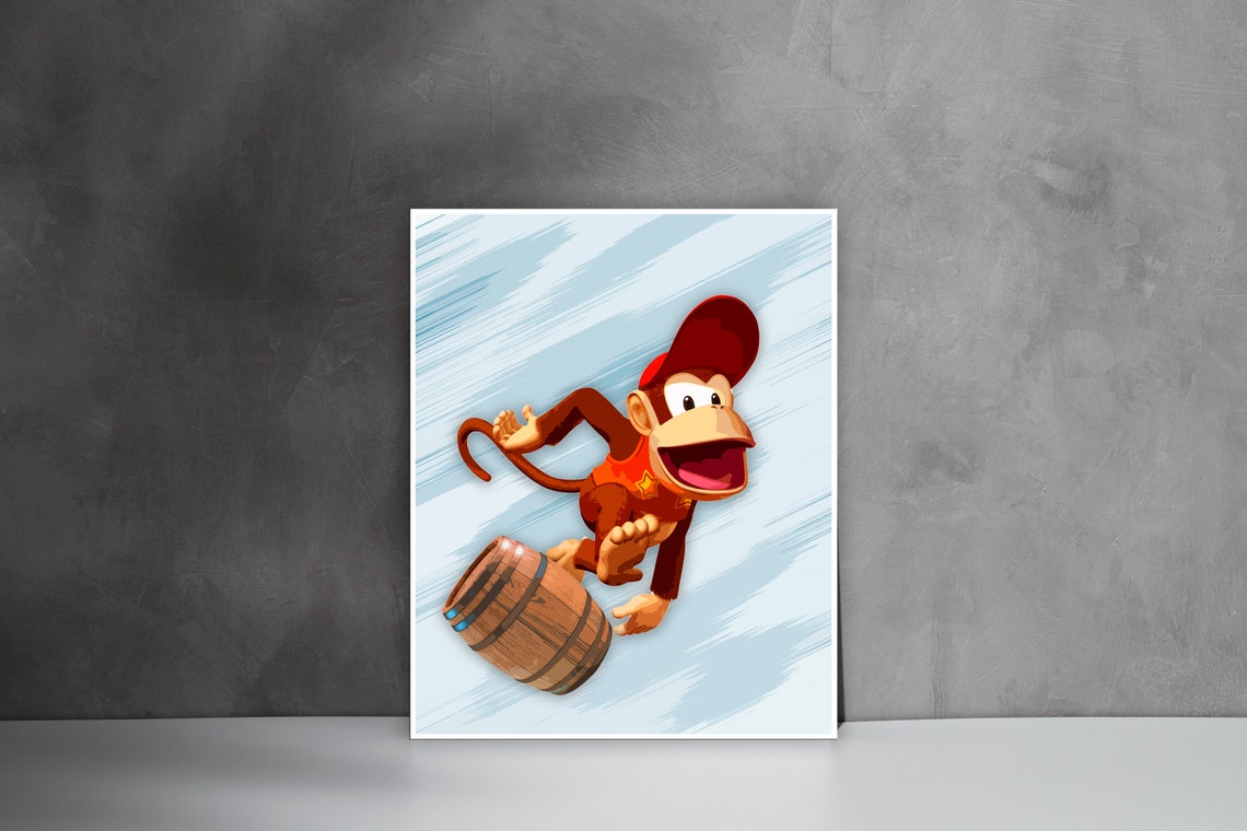 Digital Download Donkey Kong Printable Posters Set of 3 Home - Etsy