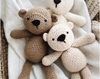 Neutral Crochet Bears