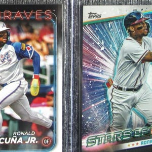 Ronald Acuna Jr. Baseball Cards Topps Atlanta Braves