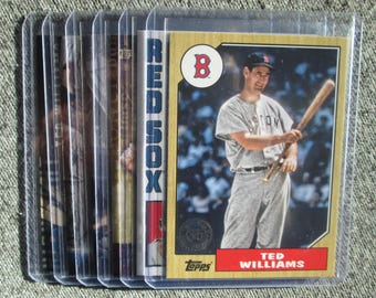 Ted Williams Baseball Cards Topps Update Boston Red Sox