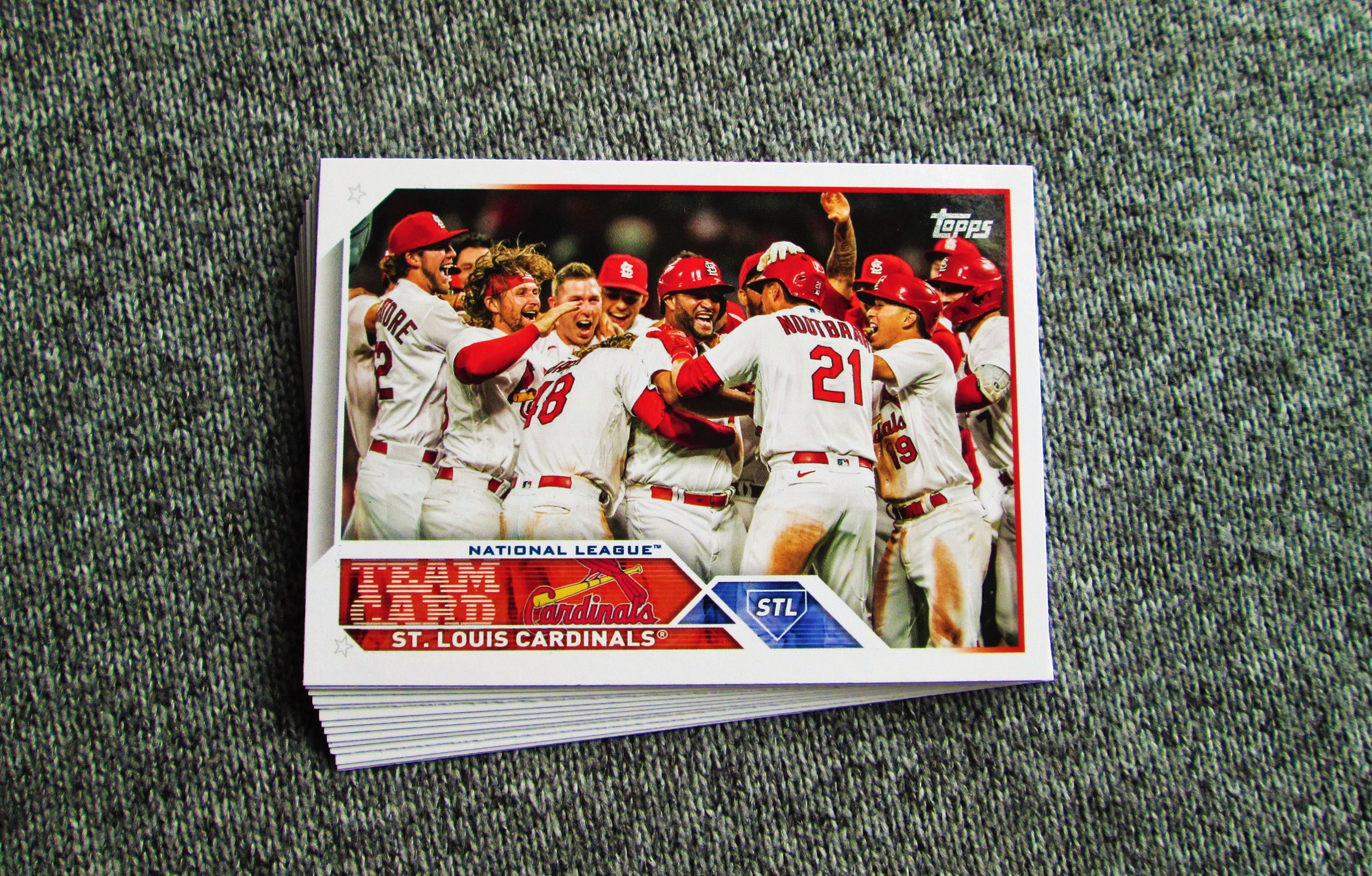 2023 Topps Baseball Series 1 Team Set - St. Louis Cardinals *15 cards*