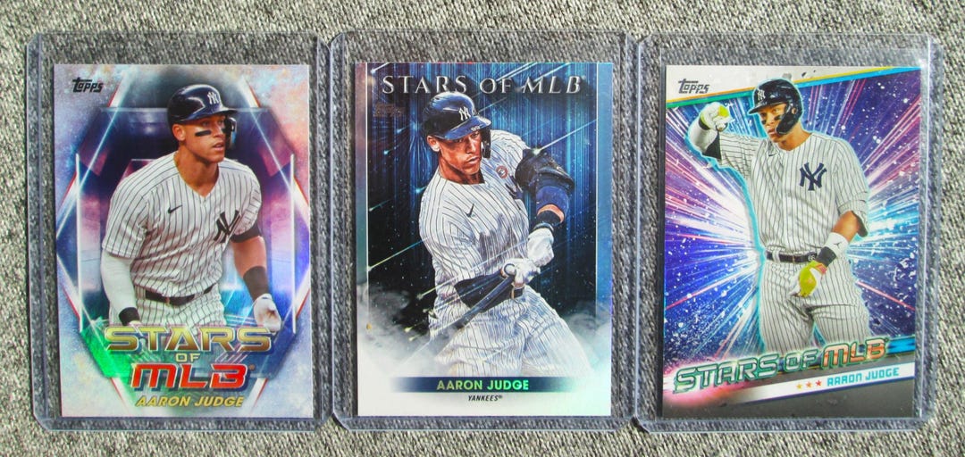 Aaron Judge Topps Stars of the MLB New York Yankees - Etsy