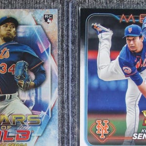 Kodai Senga Baseball Cards Topps Rookie New York Mets