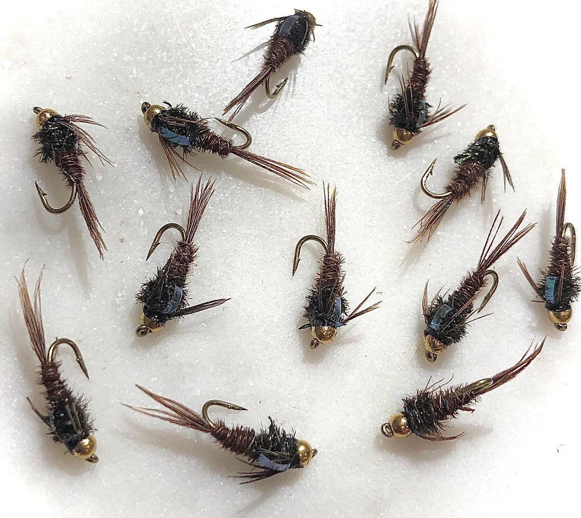Pheasant Tail Bead Head Flashback Fly Fishing Flies Choose Size One ...