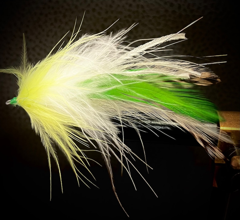 Semper Fly Rods Saltwater Semper Stripping Fly Fishing Flies Green Yellow 3 Pack - Etsy