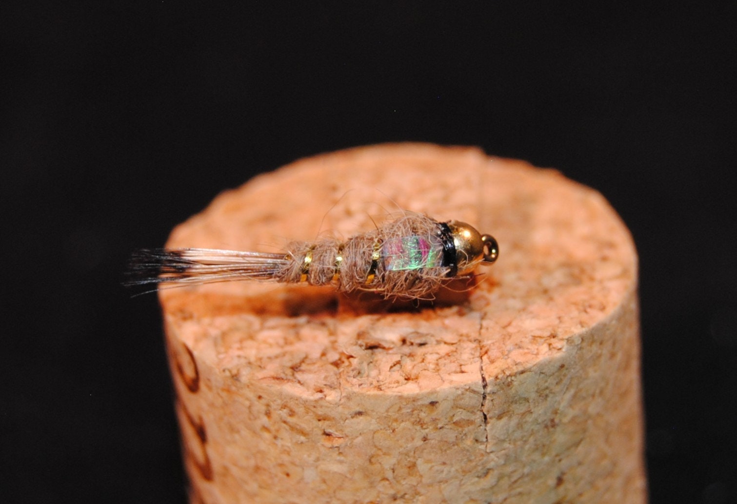 Hare's Ear Bead Head Flashback Fly Fishing Flies Choose Size One Dozen ...