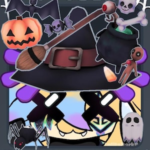 VTuber-kastbar resurs | Halloween-paket | Stream-resurs | Twitch-integrerat kastsystem