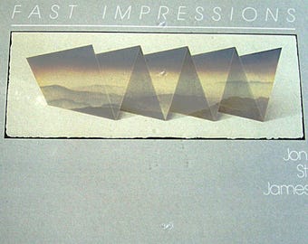 Unopened Factory Sealed - Jon St. James "Fast Impressions" Vinyl LP – 1986 Enigma Records
