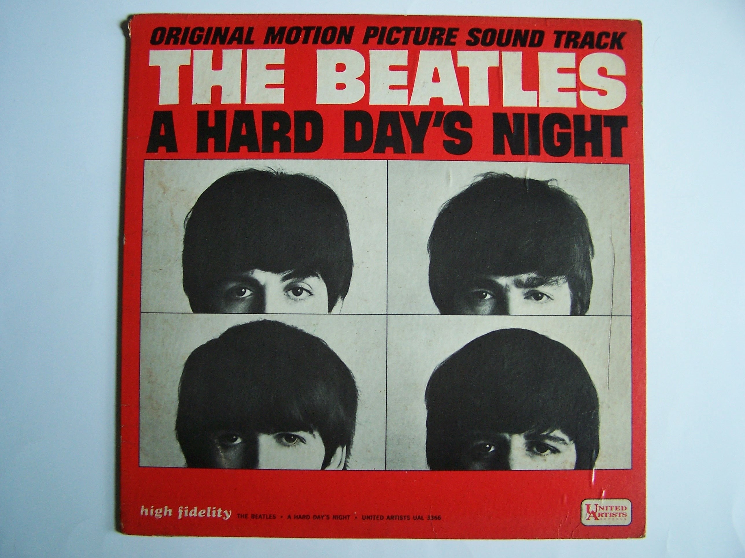 The Beatles - A Hard Day's Night Vinyl LP - 1964 1st US Pressing