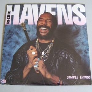 Factory Sealed - Richie Havens - Simple Things - Vinyl LP Record Album - Sealed Mint Vinyl - Jacket Excellent - Original Shrink Wrap 1987