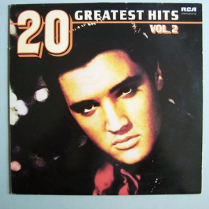 Elvis Presley - 20 Greatest Hits Volume 2 - Vinyl LP Record Album - VG Vinyl - Jacket Excellent