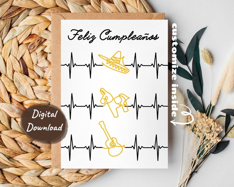 Feliz Cumplea os Printable Birthday Card Personalized Etsy New Zealand feliz-cumplea-os-printable-birthday-card-personalized-etsy-new-zealand