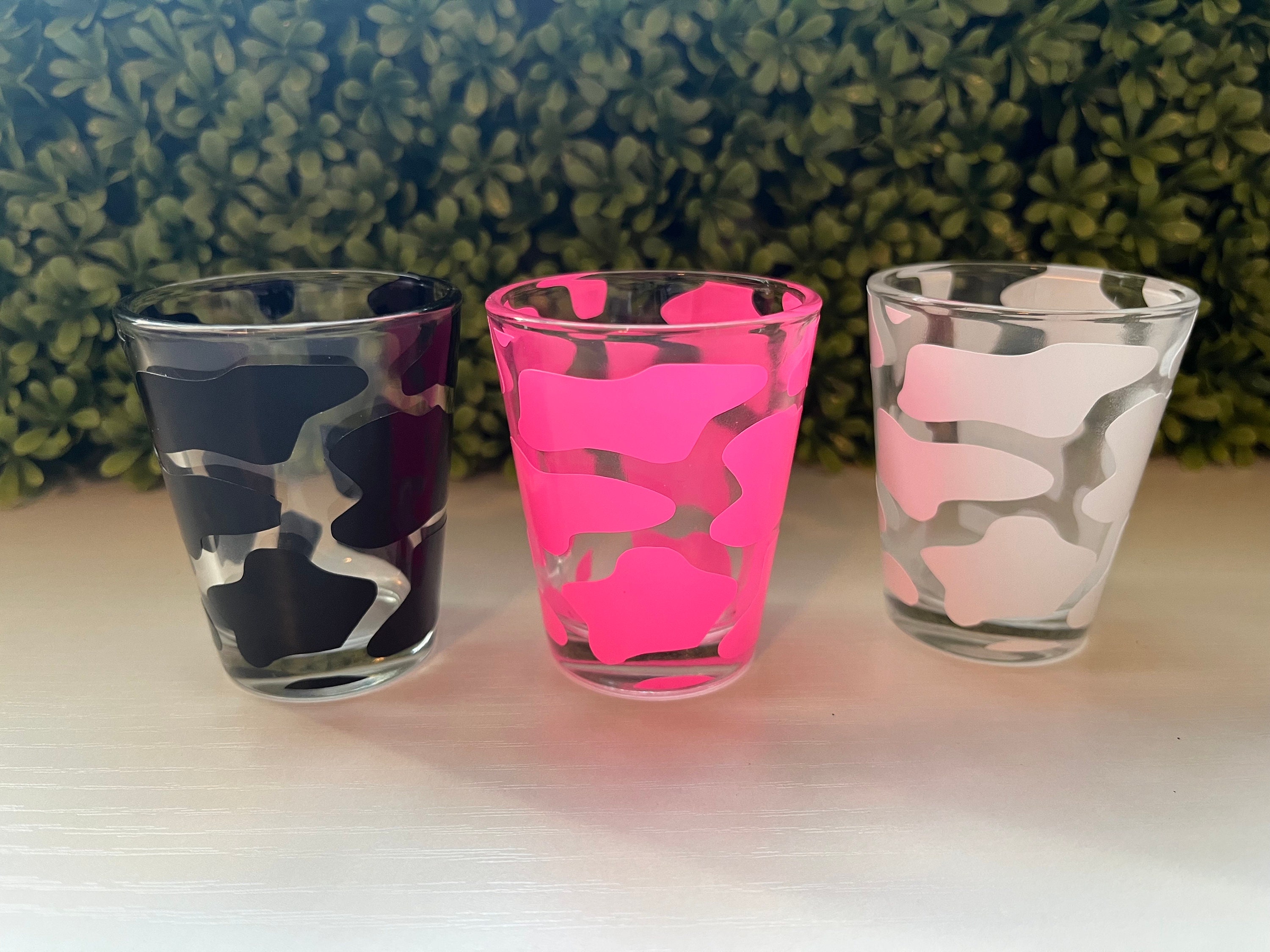 2oz Reusable Pink Party Shooter Cup