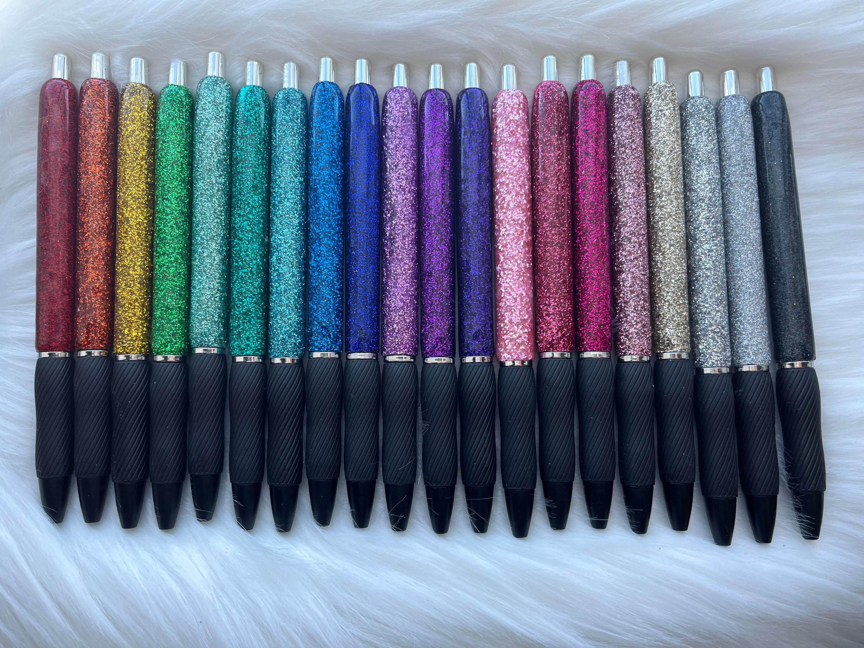 Glitter Gel Pens for Adult Coloring Books, 120 Pack-60 Glitter Coloring Pens