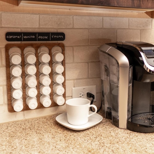 Under Keurig K Cup Coffee Pod Holder Storage Etsy