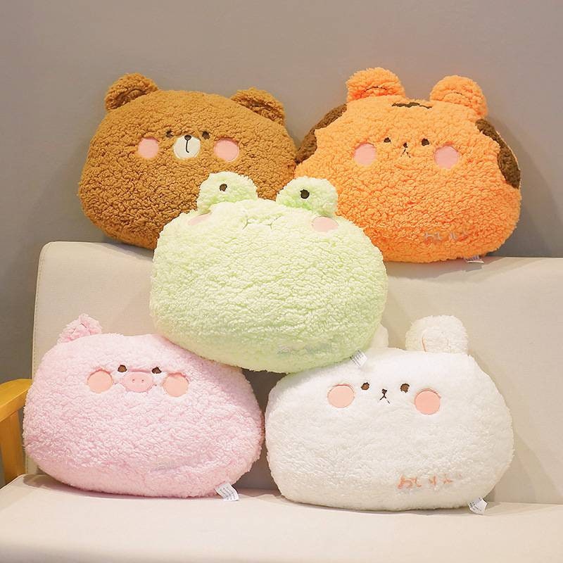 Cute Gaming Chair Cushion Kawaii Indoor Seat Cushions for Office Chair Comfy Plush Pillows for with Non Slip Backing for Pink, Size: One Size