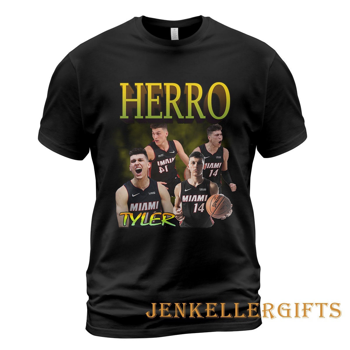 Discover Tyler Herro T-Shirt, Tyler Herro Tshirt Merchandise Professional Basketball Player