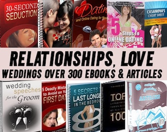 Dating, Love & Wedding Ebooks PLR Bundle (PDF)