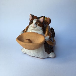Keramisch huisdierportret op maat – Handgemaakt, uniek beeldje van uw huisdier 6-8 cm | Yazhi Studio