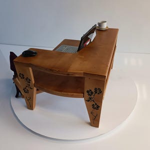 portable wooden desk , low desk,laptop stand,home office tatami,Work From Home Gift ,Mobile workstation,MacBook Stand