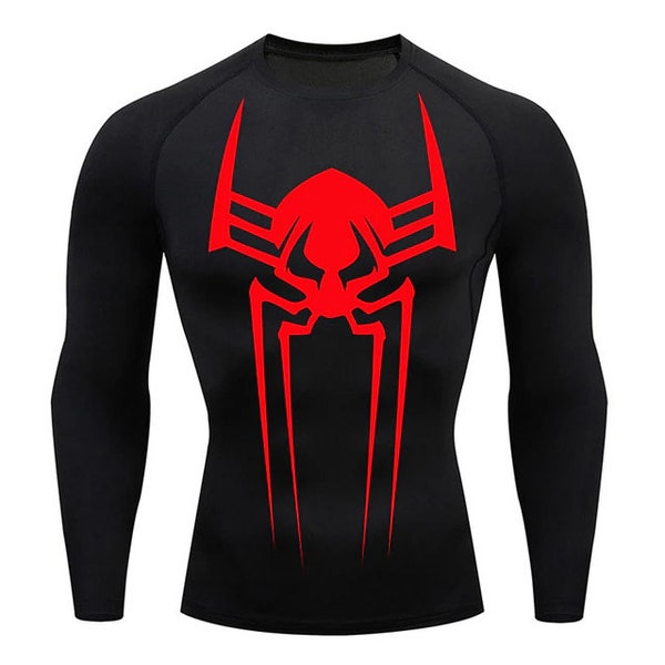 Spiderman Compression Shirt - Etsy